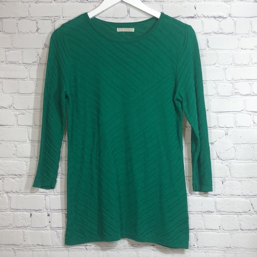 Dana Buchman green sweater